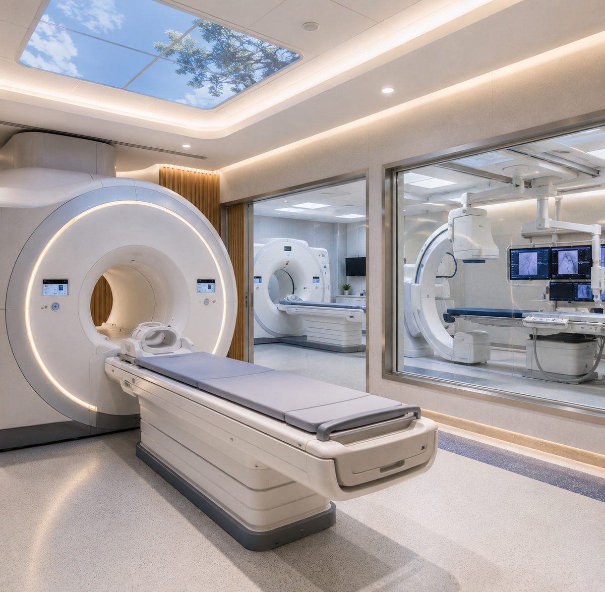 MRI Scanner in a clinical setting